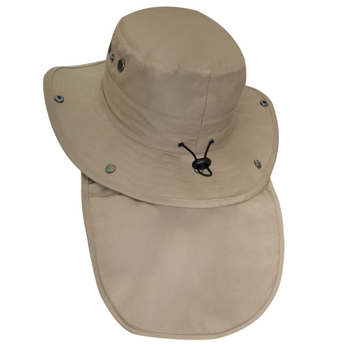 Adjustable Boonie Hat With Neck Cover