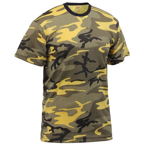 Colored T-Shirts - Coyote Camo