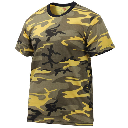 Colored T-Shirts - Coyote Camo