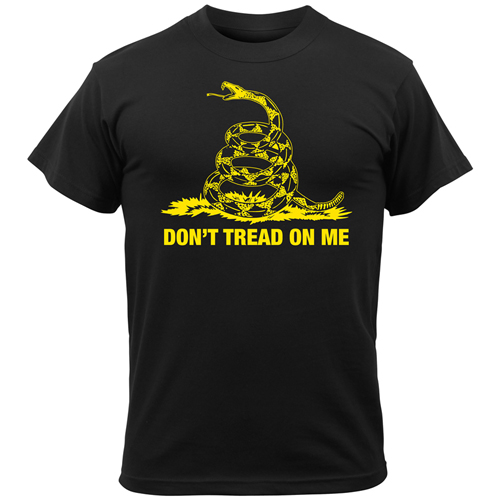 Mens Dont Tread On Me Vintage T-Shirt