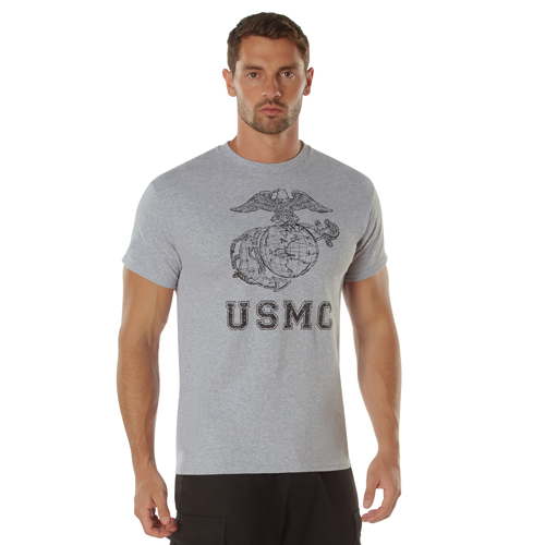 Mens Vintage USMC Globe & Anchor T-Shirt