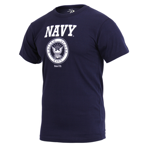 US Navy Emblem Printed T-Shirt