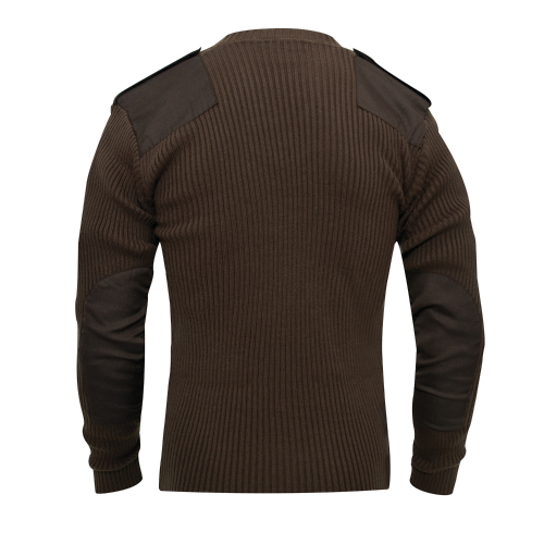 Mens GI Style Acrylic V-Neck Sweater