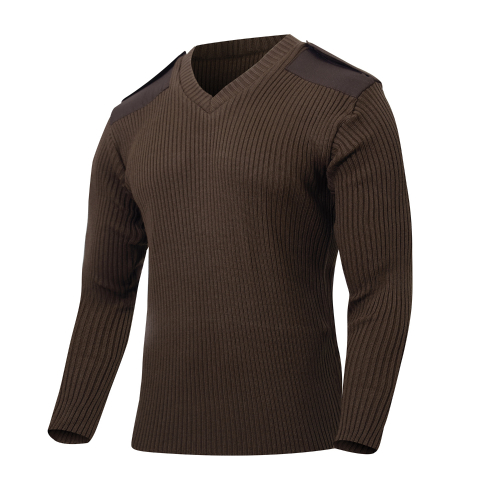 Mens GI Style Acrylic V-Neck Sweater