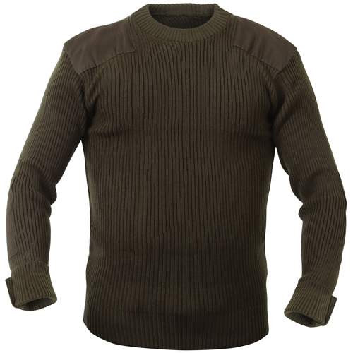 Mens GI Style Acrylic Commando Sweater