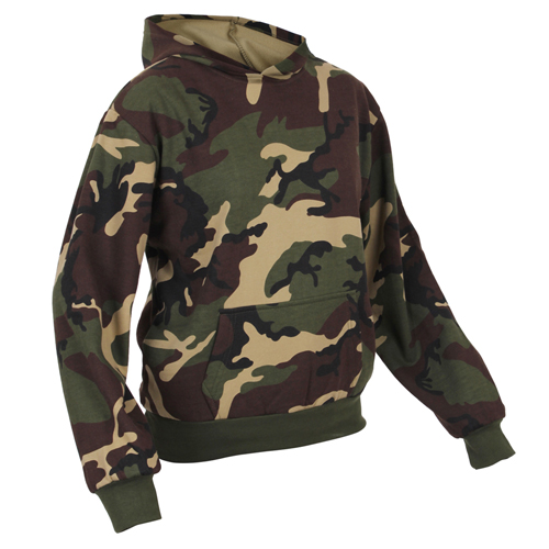 Ultra Force Kids Camo Pullover Hooded Sweatshirt