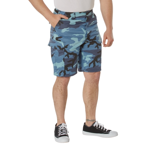 Ultra Force Mens Colored Camo BDU Shorts