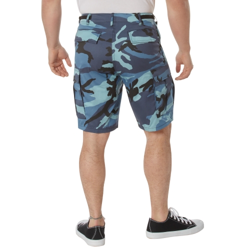 Ultra Force Mens Colored Camo BDU Shorts