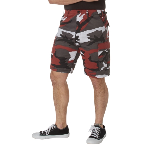 Ultra Force Mens Colored Camo BDU Shorts