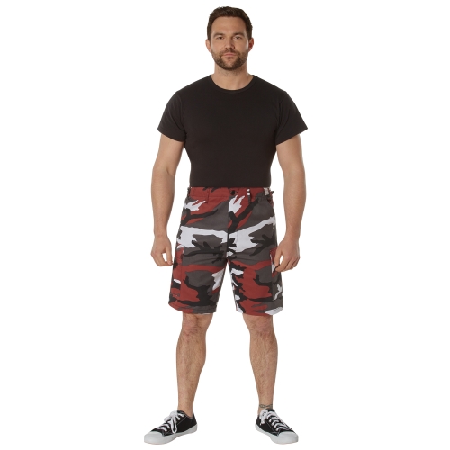 Ultra Force Mens Colored Camo BDU Shorts
