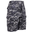 Mens Camo Poly/Cotton BDU Cargo Shorts