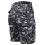 Mens Camo Poly/Cotton BDU Cargo Shorts