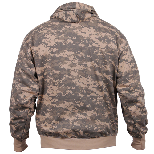 Mens Camo Pullover Hooded Sweatshirt