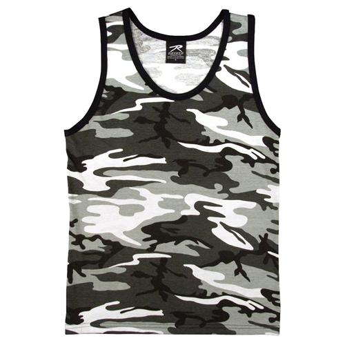 Camo Tank Top - Mens