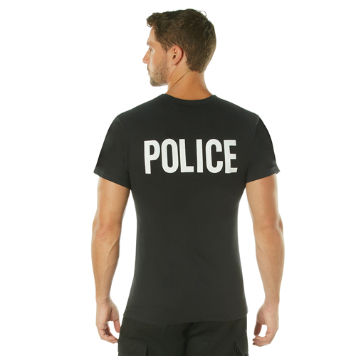 Mens 2-Sided Police T-Shirt