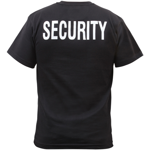 Mens 2-Sided Security T-Shirt