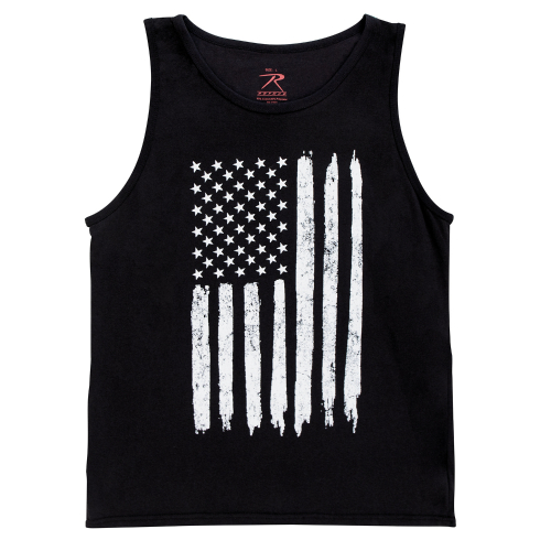 Ultra Force Distressed U.S. Flag Tank Top