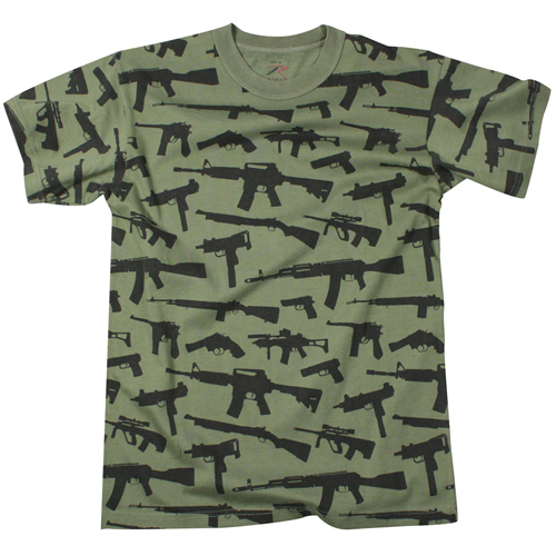 Mens Vintage Guns T-Shirt