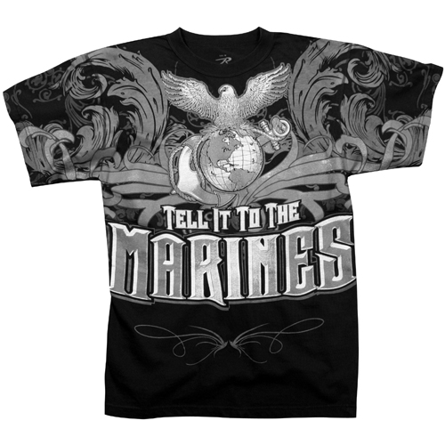 Mens Vintage Tell It To The Marines T-Shirt