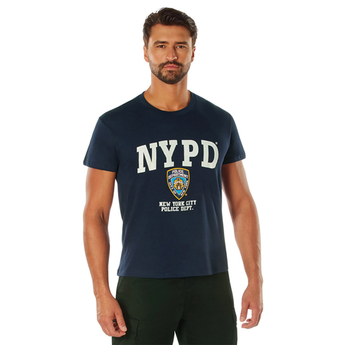 Mens Officially Licensed NYPD T-Shirt