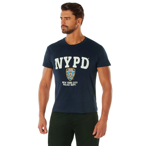 Mens Officially Licensed NYPD T-Shirt