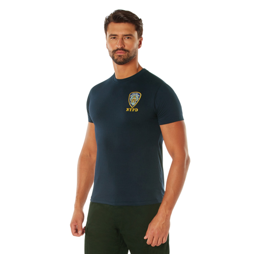 Mens Officially Licensed NYPD Emblem T-Shirt