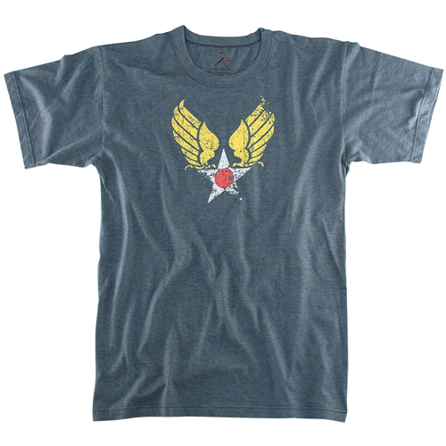 Mens Vintage Winged Star T-Shirt
