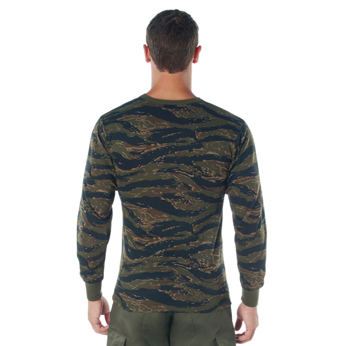 Ultra Force Mens Long Sleeve Camo T-Shirt