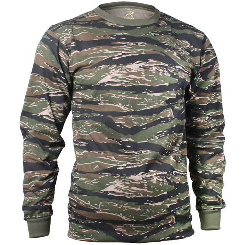 Ultra Force Mens Long Sleeve Camo T-Shirt