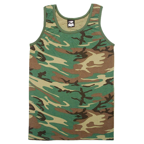 Camo Tank Top - Mens