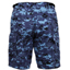 Mens Camo Poly/Cotton BDU Cargo Shorts