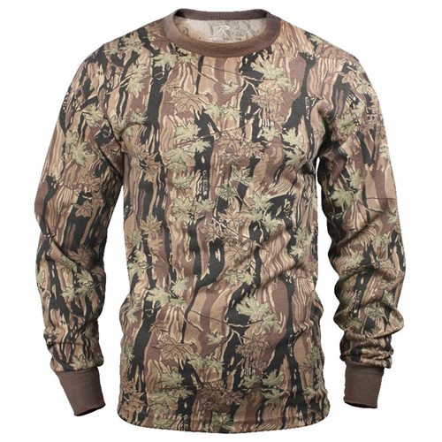 Ultra Force Mens Long Sleeve Camo T-Shirt