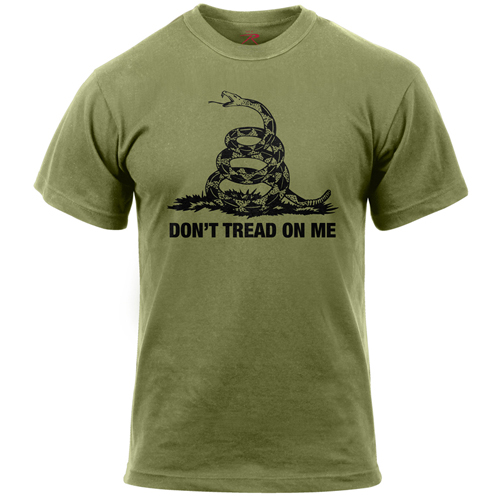Mens Dont Tread On Me Vintage T-Shirt