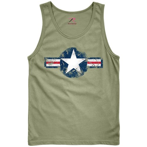Mens Vintage Air Corps Tank Top