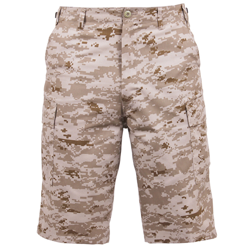 Ultra Force Mens Long Length Camo BDU Short