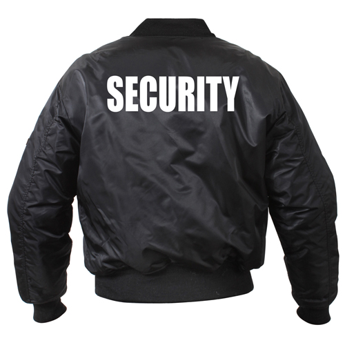 Mens MA-1 Flight Security Jacket