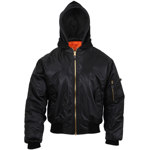 Ultra Force Hooded MA-1 Flight Jacket