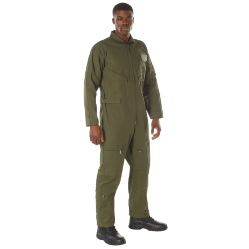 Men's Air Force Style 2 Way Front Zip Flightsuit