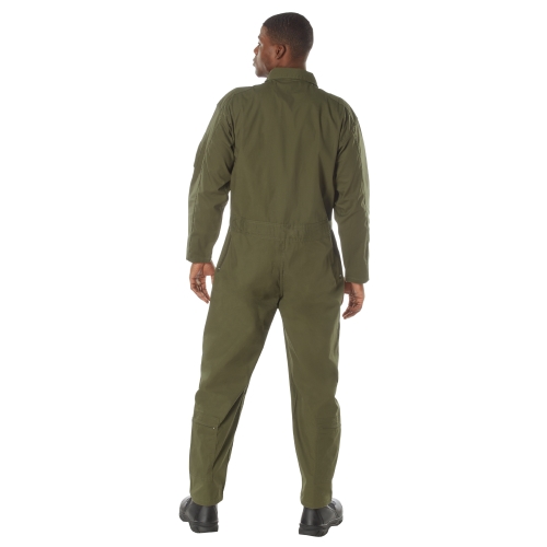 Men's Air Force Style 2 Way Front Zip Flightsuit
