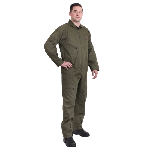 Mens Air Force Style 2 Way Front Zip Flightsuits