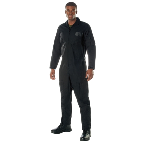 Men's Air Force Style 2 Way Front Zip Flightsuit