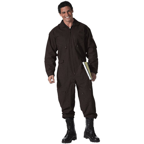 Mens Air Force Style 2 Way Front Zip Flightsuits