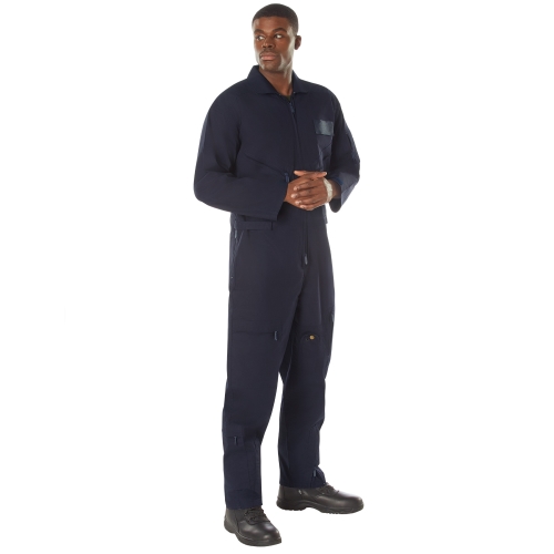 Men's Air Force Style 2 Way Front Zip Flightsuit