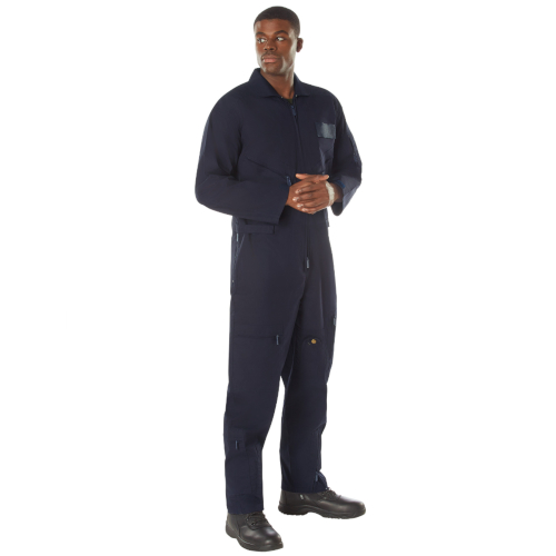Men's Air Force Style 2 Way Front Zip Flightsuit