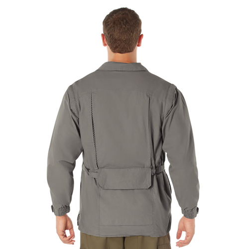 Mens Convertible Safari Jacket