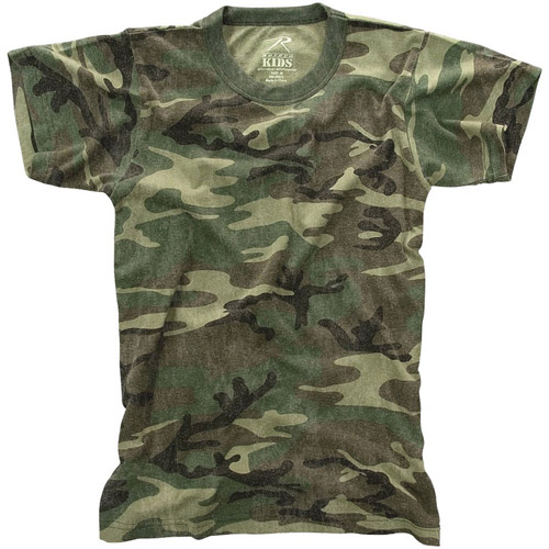 Ultra Force Kids Vintage Camo T-Shirt
