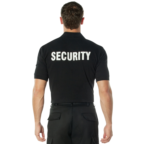 Mens Law Enforcement Printed Security Polo T-Shirt