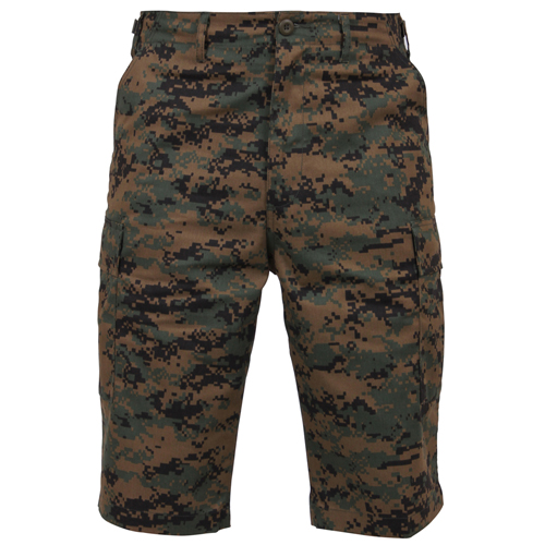 Ultra Force Mens Long Length Camo BDU Short