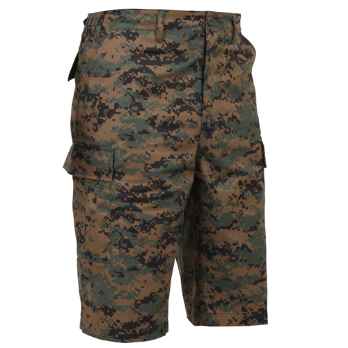 Ultra Force Mens Long Length Camo BDU Short