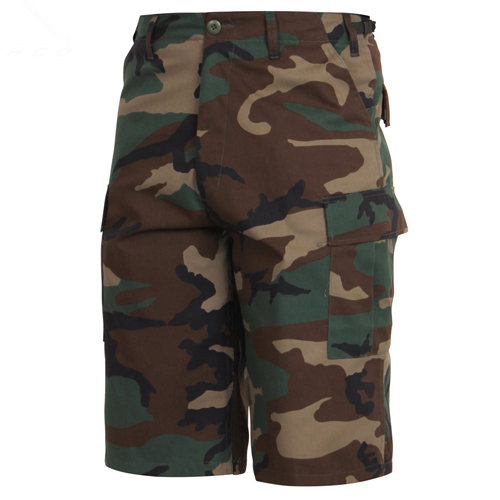 Ultra Force Mens Long Length Camo BDU Short